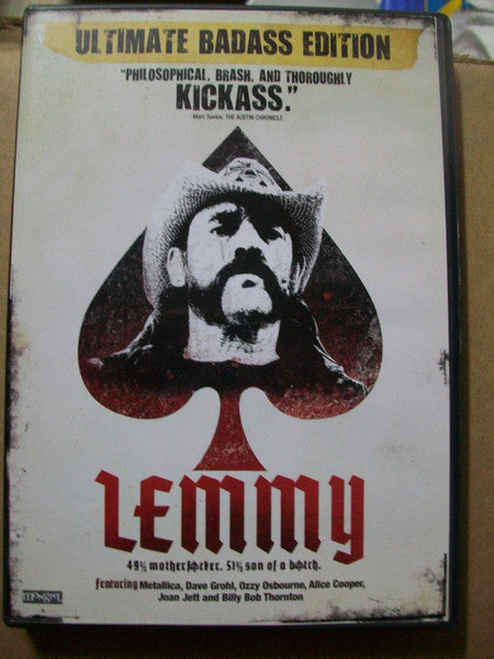 LEMMY - 49% Mother F**ker, 51% Son Of A Bitch Utimate Badass Edition