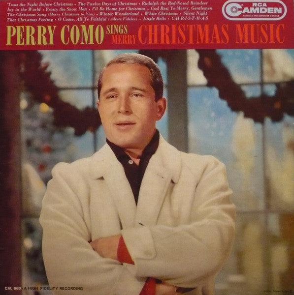 PERRY COMO - Sings Merry Christmas Music