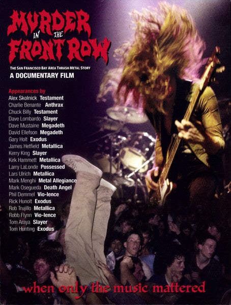 MURDER IN THE FRONT ROW