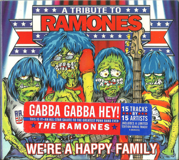 VARIOUS - A TRIBUTE TO RAMONES - We're A Happy Family