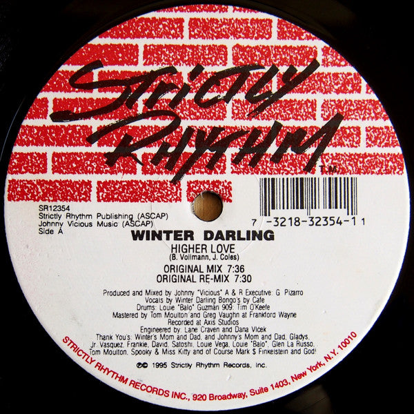 WINTER DARLING - Higher Love