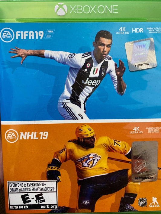 COMBO: FIFA 19 + NHL 19