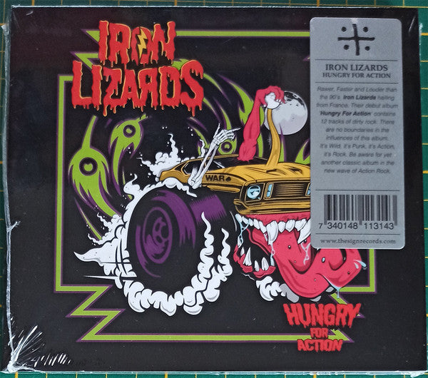 IRON LIZARDS - Hungry for Action