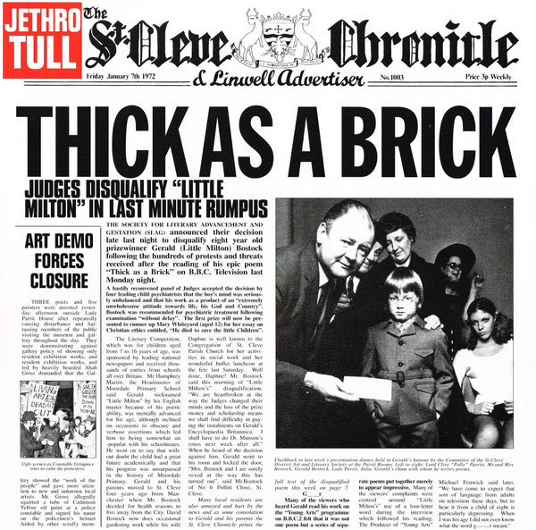 JETHRO TULL - Thick as a Brick