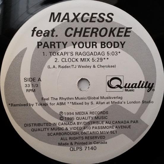 MAXCESS Feat. CHEROKEE - Party Your Body