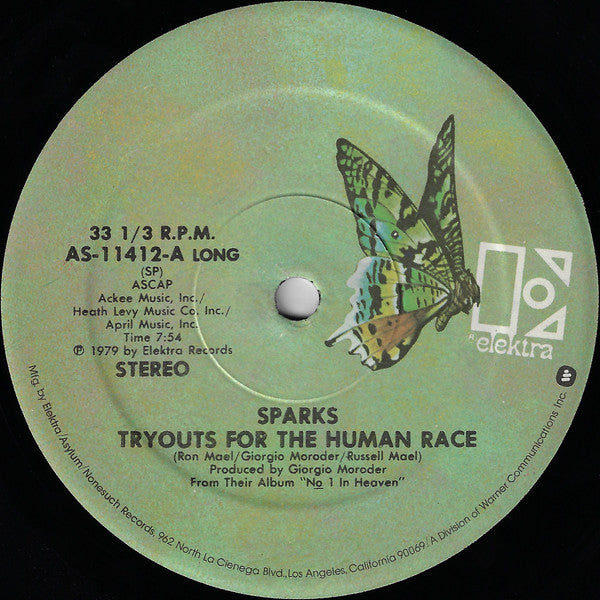 SPARKS - Try Out for the Human Race / Beat the Clock