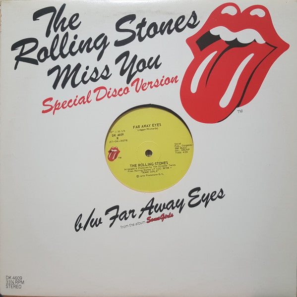 THE ROLLING STONES - Miss You (Special Disco Version)